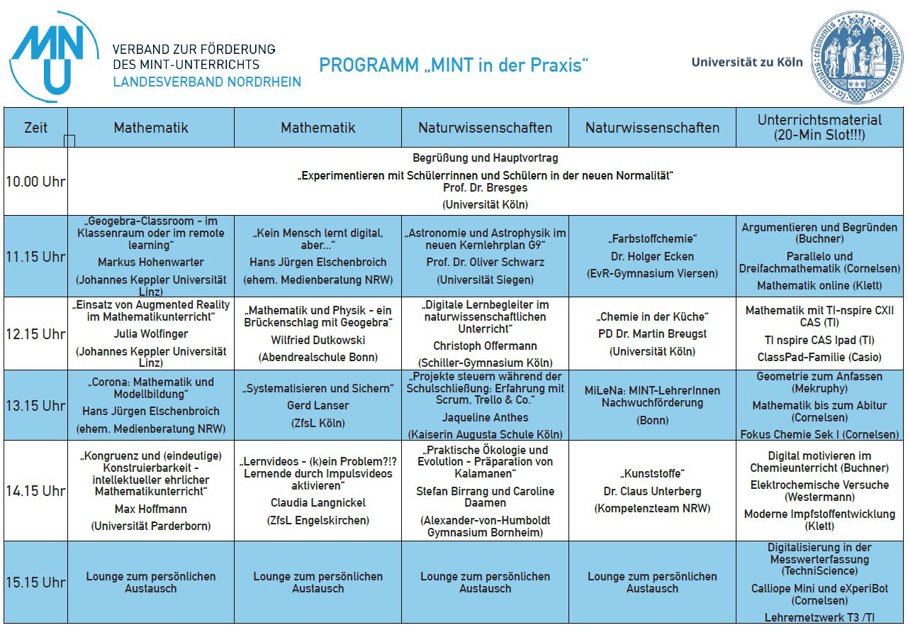 MNU Programm