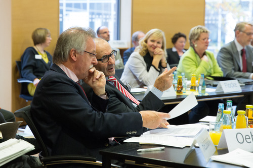 Teilnehmerinnen und Teilnehmer der Bildungskonferenz (© Eva-Maria Franze)