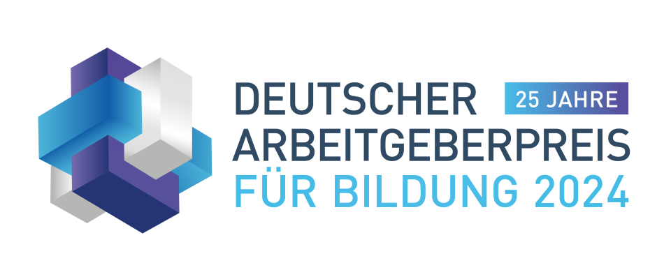 Logo des Deutschen Arbeitgeberpreises für Bildung 2024