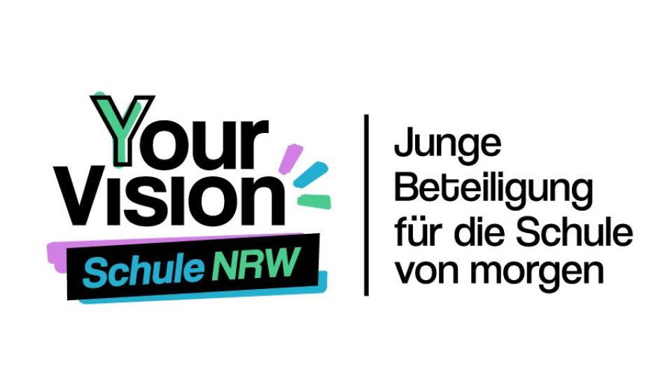 Logo des Programms "Your Vision Schule NRW"