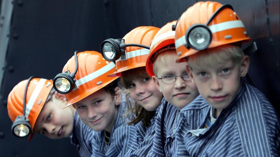 Kleine Kumpel im LWL-Industriemuseum Zeche Zollern