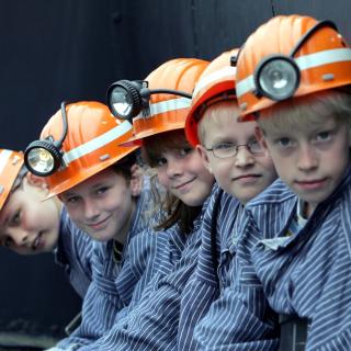 Kleine Kumpel im LWL-Industriemuseum Zeche Zollern