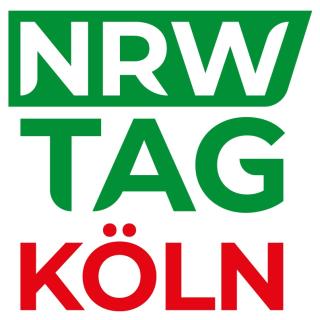 Logo mit dem Schriftzug "NRW Tag Köln 2024 17. - 18. August"